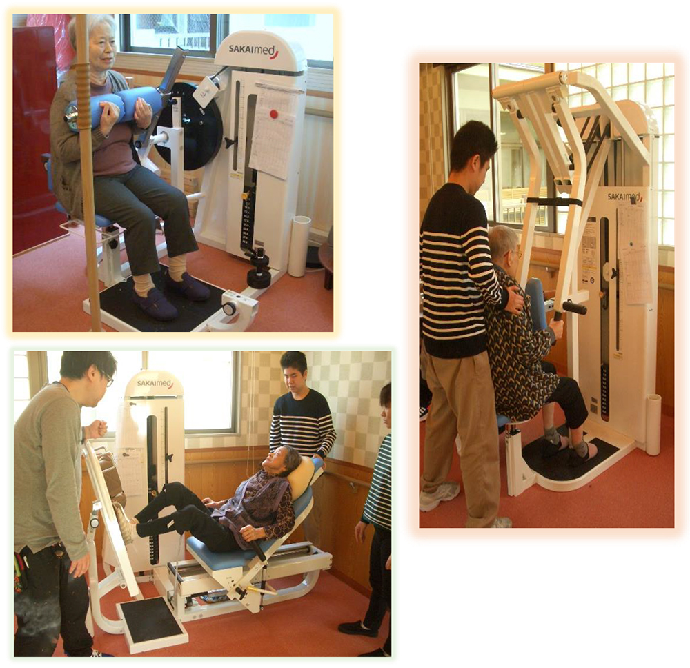 パワリハトレーニングマシーン導入